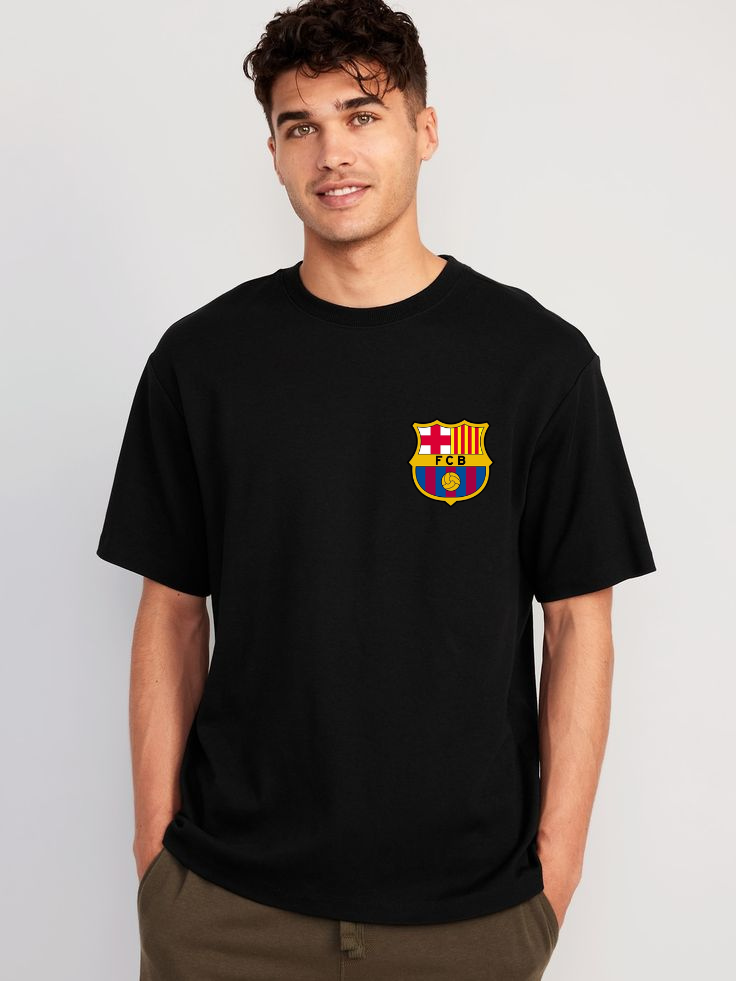Unisex Classic barcelona Crew T-Shirt