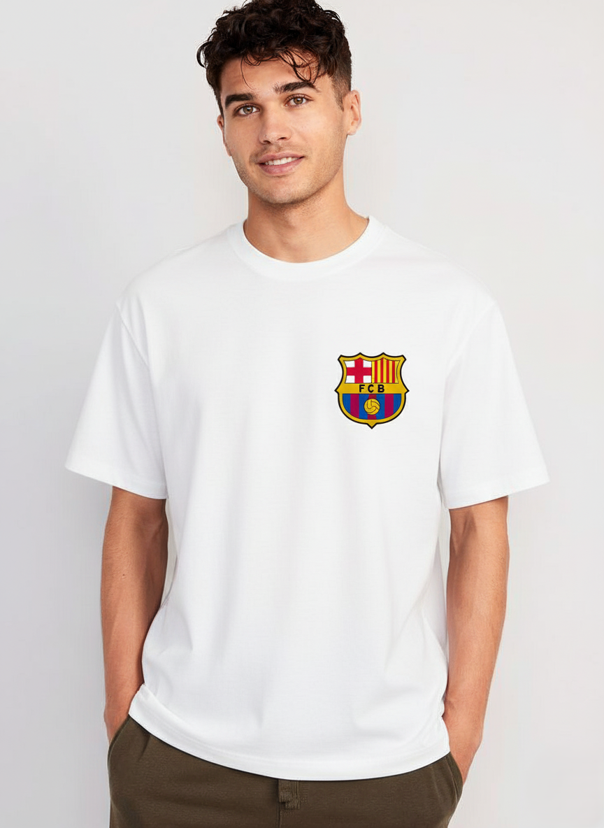 Unisex Classic barcelona Crew T-Shirt