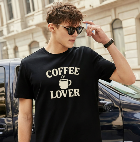 Male Cofee Standard Crew T-Shirt
